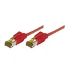 Image de Cordon RJ45 sur câble catégorie 7 S/FTP LSOH snagless rouge - 2 m
