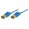 Image de exertis Connect - Cordon de raccordement - RJ-45 (M) pour RJ-45 (M) - 3 m - S/FTP - bleu