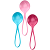 Image de Kit de 3 boules de geisha - 3.8 cm multicolore