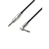 Image de Cables K3IPR0300 Câble instrument 3 Star Jack 6,3 mm mono vers Jack 6,3 mm mono coudé 3 m