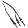 Image de Ah Cables Série 3 Star Câble audio prise jack stéréo 6,3 mm vers 2 prises jack mono 6,3 mm Longueur 3 m