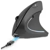 Image de Perixx PERIMICE-713R Souris Verticale sans Fil Rechargeable - Recharge sans Fil et par câble - Conception à 6 Boutons - Noir - pour droitiers en occasion ou reconditionné