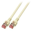 Image de ECOLAN - Câble réseau - RJ-45 (M) pour RJ-45 (M) - 2 m - pairs in metal foil (PiMF) - CAT 6 - gris