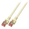 Image de ECOLAN - Câble réseau - RJ-45 (M) pour RJ-45 (M) - 3 m - pairs in metal foil (PiMF) - CAT 6 - gris