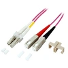 Image de ECOFIBER - Câble réseau - LC multi-mode (M) pour SC multi-mode (M) - 10 m - 10 m - fibre optique - 50 / 125 microns - OM4 - sans halogène - violet