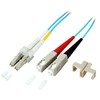 Image de - Câble réseau - LC multi-mode (M) pour SC multi-mode (M) - 7.5 m - fibre optique - 50 / 125 microns - OM3 - beige