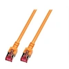 Image de - Cordon de raccordement - RJ-45 (M) pour RJ-45 (M) - 0.25 m - SFTP - CAT 6 - démarré, sans halogène - orange
