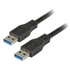 Image de Premium - Câble USB - USB type A (M) pour USB type A (M) - USB 3.0 - 1 m - noir