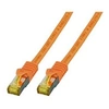 Image de - Cordon de raccordement - RJ-45 (M) pour RJ-45 (M) - 2 m - SFTP, PiMF - CAT 7 - démarré, sans halogène, moulé - orange