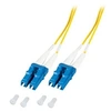 Image de - Câble réseau - mode unique LC (M) pour mode unique LC (M) - 2 m - 2 m - fibre optique - 9 / 125 micromètres - OS2 - sans halogène - jaune