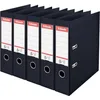 Image de Esselte, Pack 5 Classeurs à levier A4, Dos 75 mm, 500 feuilles, Noir en occasion ou reconditionné