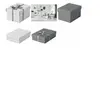 Image de Boîte de rangement & cadeau Home M, set de 3, gris