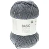 Image de Découvrez la Polyvalence de la Pelote de Laine Basic Super Big Tweed Aran 400GR de(...) - Bleu (03)
