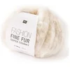 Image de Pelote de laine Fashion Fine Fur Super Chunky -(...) - 01 Ecru