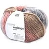 Image de Pelote de laine à tricoter CREATIVE MELANGE CHUNKY -(...) - 054 Gris-rose