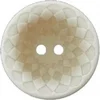 Image de Carte de 3 boutons rosace 2 trous 20mm -(...) - Creme Ecru