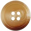 Image de Boutons dégradés costume Polyester 4 trous 20mm X 3 -(...) - Beige Marron