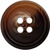 Image de Boutons dégradés costume Polyester 4 trous 20mm X 3 -(...) - Brun Moyen marron