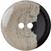 Image de Carte de 1 bouton Recyclés 2 trous 25mm -(...) - Ecru