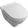 Image de Cuvette de WC suspendue O.NOVO - Couleur : BLANC