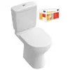 Image de WC à poser sortie horizontale VILLEROY & BOCH O.novo Plus avec abattant frein de chute déclipsable