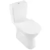 Image de WC à poser double chasse Villeroy & Boch Combipack Vicare 6L
