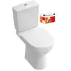 Image de Combi Pack O.NOVO Direct Flush - Sortie horizontale - Couleur: BLANC