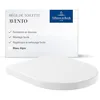 Image de Villeroy & Boch Avento abattant WC - Abattant toilettes White brillant avec fermeture automatique - Abattant de WC amovible incassable en Duroplast - Couv. waters fin forme de D - Pièce rech. orig. en occasion ou reconditionné