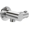 Image de Support mural pour douchette avec raccordement VILLEROY ET BOCH Universal rond Chrome
