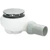 Image de Bonde de douche compacte sortie horizontale VILLEROY & BOCH Tempoplex Plus 90mm avec cache Chromé