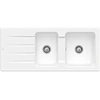 Image de Evier 1 bac et demi Architectura VILLEROY ET BOCH 80 116 x 51 cm Blanc sans vidage