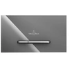 Image de Plaque de déclenchement WC VILLEROY ET BOCH ViConnect 300G en verre Glossy Grey