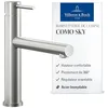 Image de Villeroy & Boch Como Sky robinetterie de cuisine haute pression avec cartouche céramique, régulateur de débit orientable et plage de pivotement de 360°, hauteur du bec 153 mm, Acier inoxydable en occasion ou reconditionné
