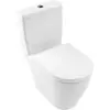 Image de WC à poser compact sans bride sortie horizontale VILLEROY ET BOCH Avento avec abattant frein de chute