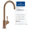 Image de Villeroy & Boch Umbrella robinetterie cuisine hte pression, robinetterie d’évier avec ColdStart économe en énergie, cartouche céramique et pivot. 360°, économ. d’eau, hteur bec 275 mm, Bronze en occasion ou reconditionné