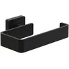 Image de Distributeur de papier toilette Villeroy & Boch Elements - Tender sans couvercle, distributeur de papier toilette à montage mural, laiton, rectangulaire, noir mat en occasion ou reconditionné