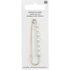 Image de Epingle à Kilt avec Perles 76 x 18mm : Elégance Traditionnelle Revisitée -(...) - Or