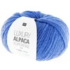 Image de Fil de laine à tricoter LUXURY ALPACA Superfine Aran -(...) - 16 Bleu
