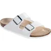 Image de Birkenstock - Arizona Birko-Flor - Sandales White / White - 40 - Étroit