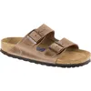 Image de Birkenstock - Arizona SFB Oiled Leather - Sandales Tobacco Brown - 40 - Étroit