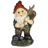 Image de Relaxdays Nain de Jardin avec Une Corbeille de Glands, résistante aux intempéries et au Gel, coloré, Design Classique, Multicolore en occasion ou reconditionné