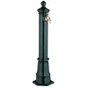 Image de Relaxdays Fontaine extérieure pour Le Jardin ou la terrasse, Robinet, Design Antique, HLP 80 x 18 x 20,5 cm, Vert foncé en occasion ou reconditionné