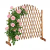 Image de Relaxdays Treillis Jardin en Bois Extensible 200 cm, Clôture Grillage Pliable, Plante grimpante Brise-Vue Balcon, Flambe, Nature en occasion ou reconditionné