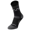 Image de Vaude - Bike Socks Mid - Chaussettes vélo Black White - 39 - 41