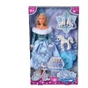 Image de Poupée Steffi Love - SL PATINAGE - Patinage sur glace - Robe a flocons de neige - Couronne