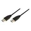 Image de LogiLink - Câble USB - USB type A (M) pour USB type A (M) - USB 3.0 - 1 m - moulé - noir