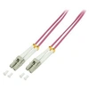 Image de LogiLink - Cordon de raccordement - LC multi-mode (M) pour LC multi-mode (M) - 2 m - fibre optique - duplex - 50 / 125 microns - OM4 - sans halogène