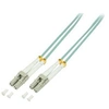 Image de LogiLink - Cordon de raccordement - LC multi-mode (M) pour LC multi-mode (M) - 1 m - fibre optique - duplex - 50 / 125 microns - OM3 - sans halogène