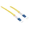 Image de LogiLink - Cordon de raccordement - mode unique LC (M) pour mode unique LC (M) - 1 m - fibre optique - duplex - 9 / 125 micromètres - OS2 - sans
