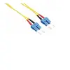 Image de - Cordon de raccordement - mode unique SC (M) pour mode unique SC (M) - 5 m - fibre optique - duplex - 9 / 125 micromètres - OS2 - sans halogène -